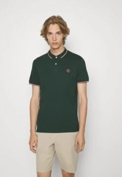 Pier One Poloskjorter - Dark Green