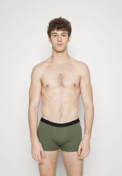 Pier One 7 Pack - Underbukse - Black/Grey/Khaki