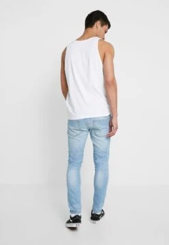 Pier One Skinny Fit - Jeans Skinny Fit - Bleached Denim -Moderne Klaer 0c4618ffffc74856adc92a62a6024672
