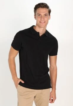 Pier One Basic - Poloskjorter - Black