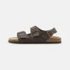 Pier One Unisex - Sandaler - Dark Brown