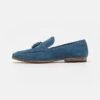 Pier One Leather - Slippers - Blue -Moderne Klaer 2010eb96e46d4c7eb6346417292ed7c2