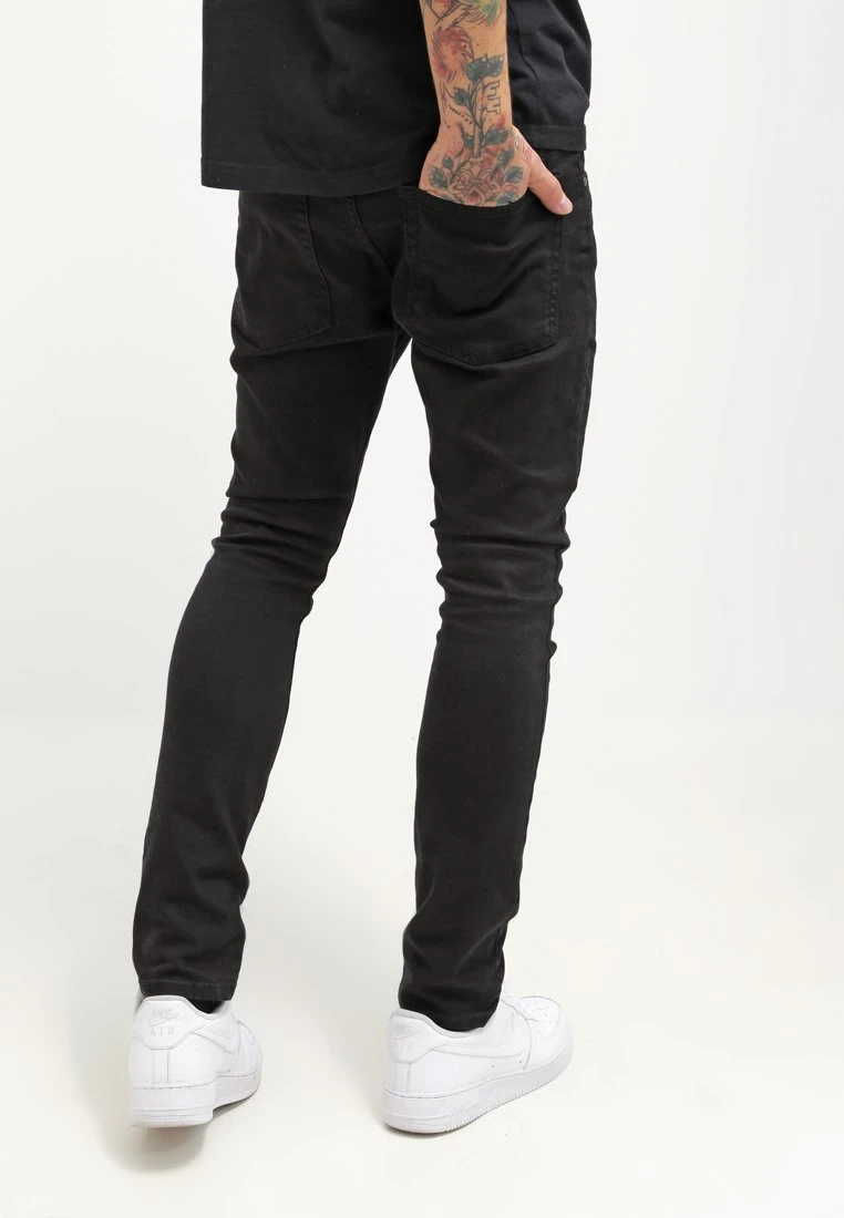 Pier One Jeans Slim Fit - Black Denim 5 Pier One Jeans Slim Fit - Black Denim - Bilde 3