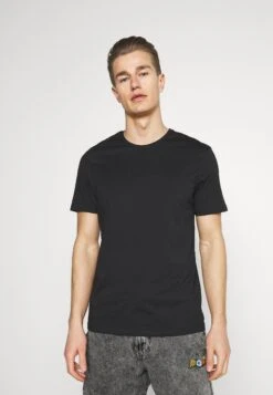 Pier One 5 Pack - T-Shirts - Brown/White/Black -Moderne Klaer 29ab074609fb45b889f176cee10cdc10