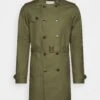 Pier One Trenchcoat - Olive -Moderne Klaer 2e7f2178342842f1b2f76033769cafa7