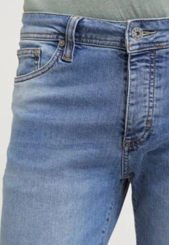Pier One Jeans Slim Fit - Light Blue Denim -Moderne Klaer 315da01889964808bee6aecca6e88cde