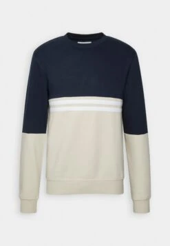 Pier One Sweatshirt - Blue/Grey -Moderne Klaer 37e4f32d6171485bb40fb23550127988