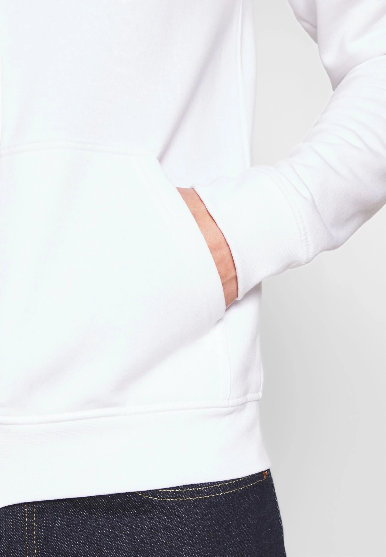 Pier One Sweatjakke - White 8 Pier One Sweatjakke - White - Bilde 6