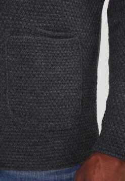 Pier One Cardigan - Mottled Dark Grey -Moderne Klaer 3bcd4c0a33ec403e85c34736980f7690