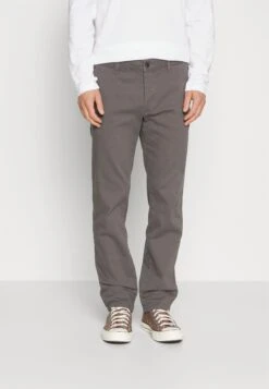 Pier One 2 Pack - Chinos - Dark Grey/Beige -Moderne Klaer 3ce886b921194fdaa21cfca2cf88a7e9