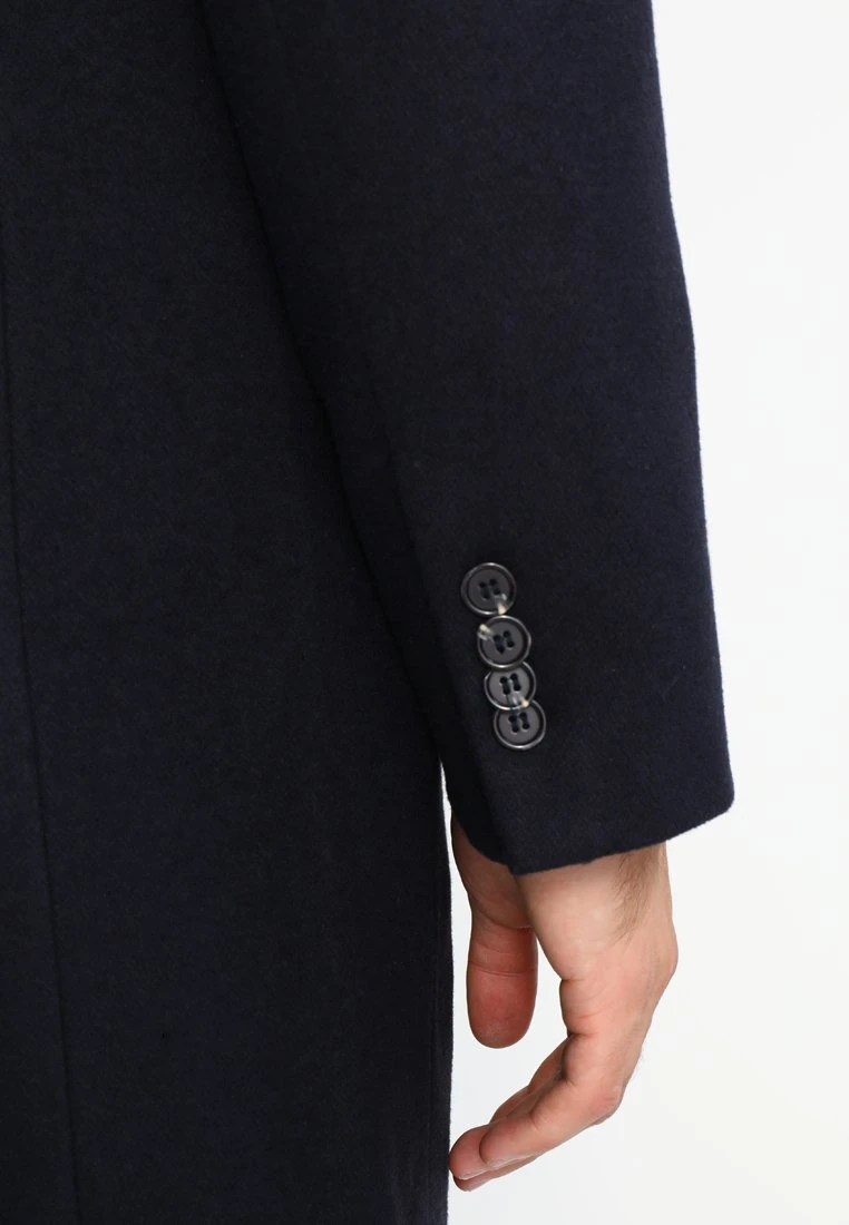 Pier One Klassisk Kåpe / Frakk - Navy 8 Pier One Klassisk Kåpe / Frakk - Navy - Bilde 6