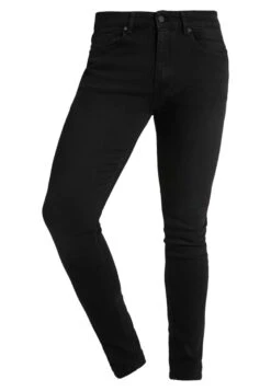 Pier One Jeans Skinny Fit - Black Denim -Moderne Klaer 47ab433b5da7411bb48078bb6b71676c