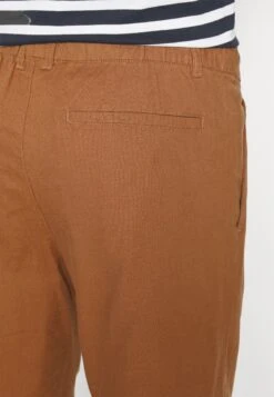 Pier One Linen Blend Drawcord Shorts- Shorts - Brown -Moderne Klaer 47f3ba1fb7dc4b3aa672e604b9fed1fe