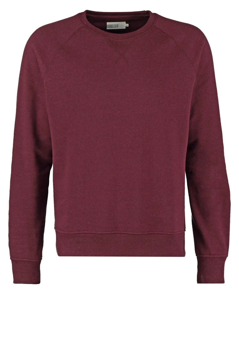 Pier One Sweatshirt - Bordeaux Melange 8 Pier One Sweatshirt - Bordeaux Melange - Bilde 6