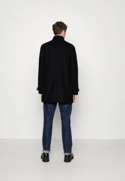 Pier One Klassisk Kåpe / Frakk - Black -Moderne Klaer 48d53ab97f384923b8fd1847679c5ce9