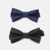 Pier One 2 Pack - Bow Tie - Black/Dark Blue -Moderne Klaer 4f7a54bb1f924b1391658cf459944238