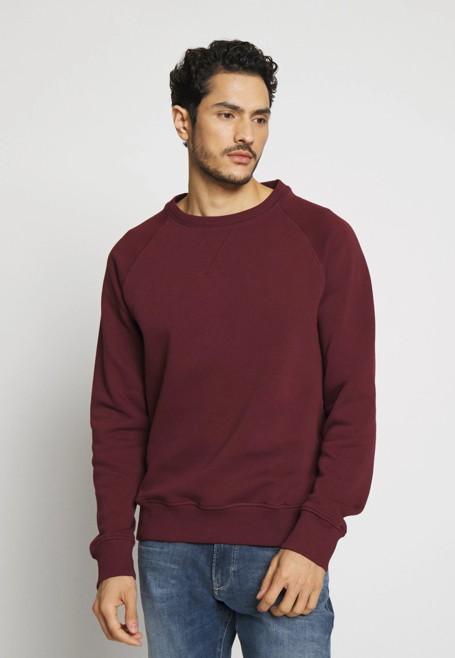 Pier One 2 Pack - Sweatshirt - Dark Blue/Bordeaux 5 Pier One 2 Pack - Sweatshirt - Dark Blue/Bordeaux - Bilde 3