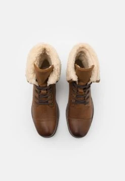 Pier One Leather - Snørestøvletter - Camel -Moderne Klaer 58338f66cc624a14b1e5d27e7e21ebaf