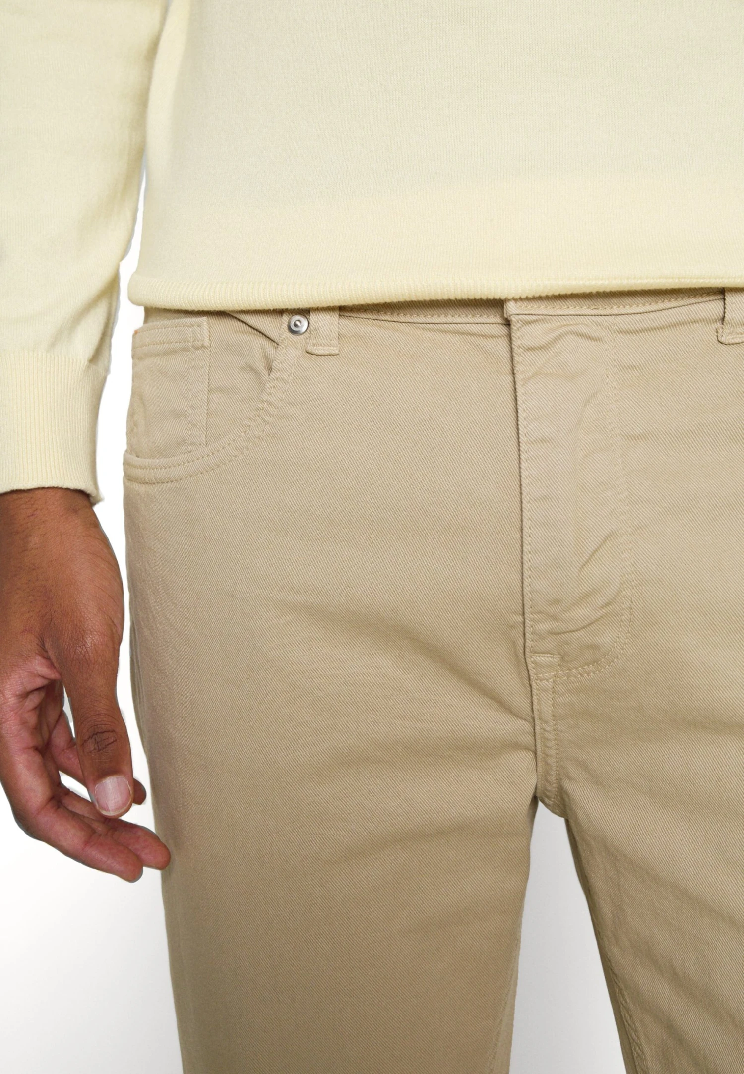 Pier One Jeans Slim Fit - Beige 7 Pier One Jeans Slim Fit - Beige - Bilde 5