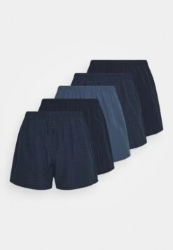 Pier One 5 Pack - Boxershorts - Dark Blue/Blue -Moderne Klaer 5c7af250147d4f879be8041783a4ba9f
