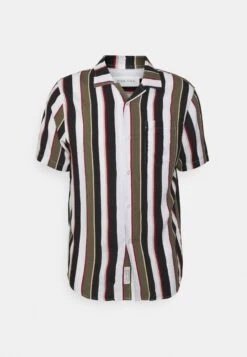 Pier One Skjorte - Khaki/Dark Blue