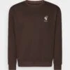 Pier One Sweatshirt - Dark Brown -Moderne Klaer 6301392f58bf4ec28c7deb55a4944195