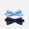 Pier One 2 Pack - Bow Tie - Dark Blue/Light Blue