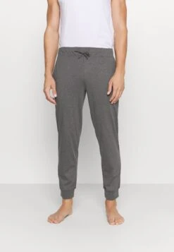 Pier One 2 Pack - Pyjamasbukse - Mottled Dark Grey/Mottled Grey -Moderne Klaer 69dd70645641479d8ae1a7c0d34cb280
