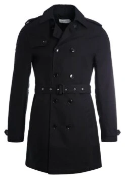 Pier One Trenchcoat - Black 13 Pier One Trenchcoat - Black -Moderne Klaer 6a3f37d35fcd49698d51c0ae73c66b76