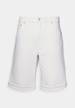 Pier One Colored Twill White Denim - Jeansshorts - White Denim -Moderne Klaer 6a5714ed158c42c1a08428fb46cf4ed5