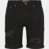 Pier One Jeansshorts - Black