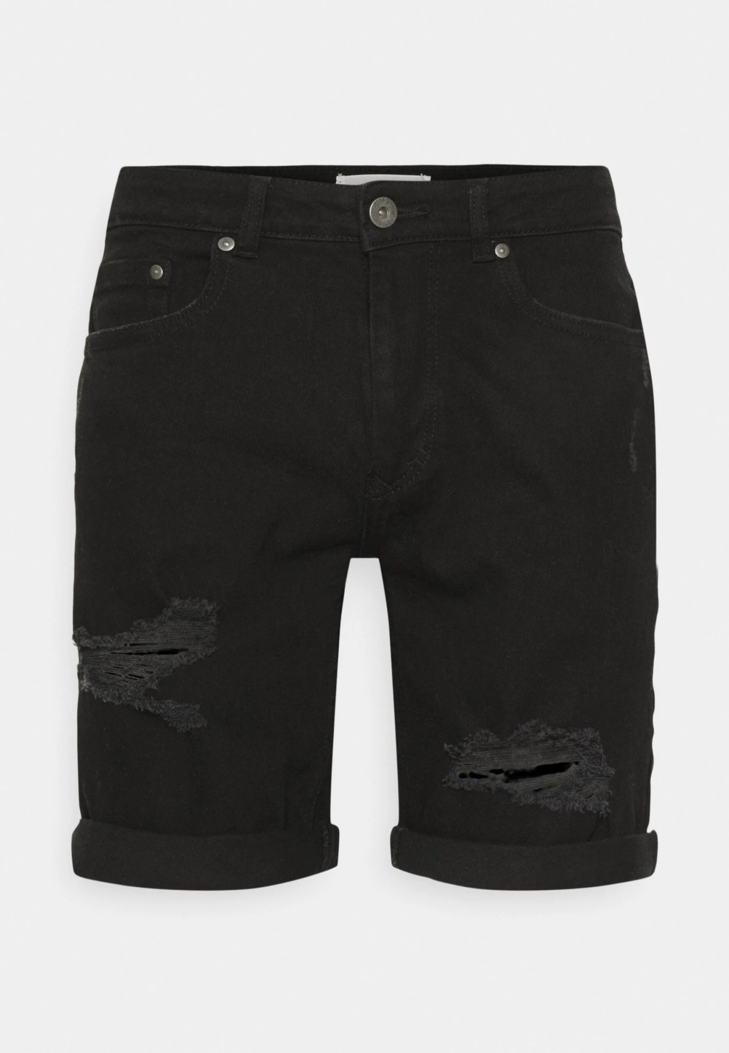 Pier One Jeansshorts - Black 3 Pier One Jeansshorts - Black