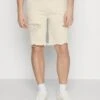Pier One Jeansshorts -Beige -Moderne Klaer 7505e219099446e78a83caeafa168af8