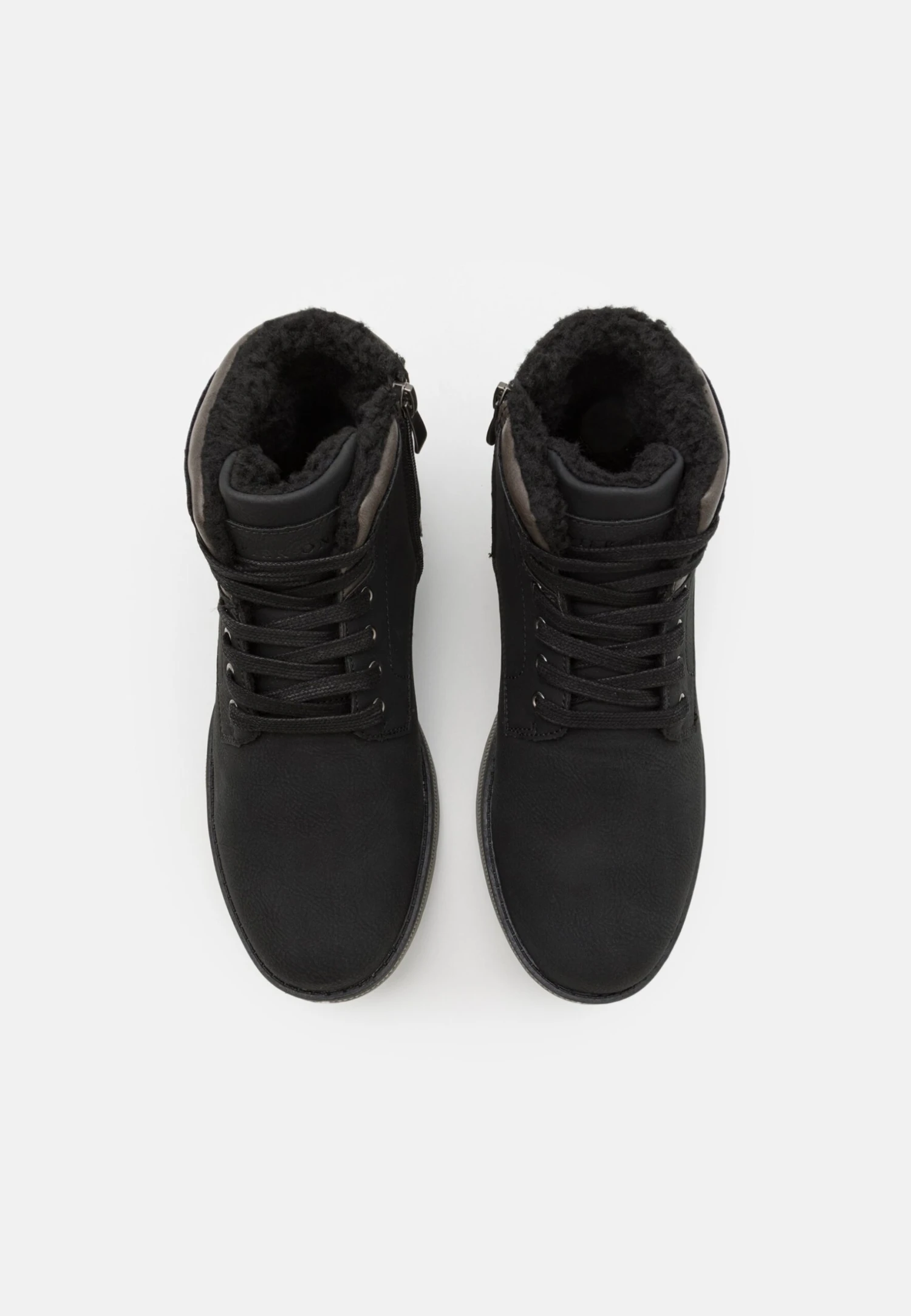 Pier One Snørestøvletter - Dark Grey 6 Pier One Snørestøvletter - Dark Grey - Bilde 4