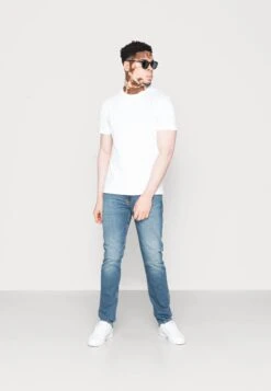 Pier One 10 Pack - T-Shirts - Mottled Light Grey/Black/White