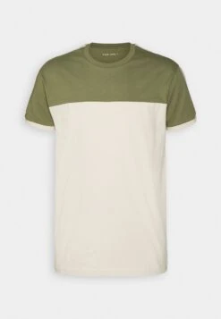Pier One T-Shirts Med Print - Khaki/Off-White -Moderne Klaer 829422407edf48bca90300a029920a9e