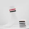 Pier One 5 Pack - Sokker - White/Red/Black -Moderne Klaer 84b1a74614b6407f8cf9e797ea2bb203