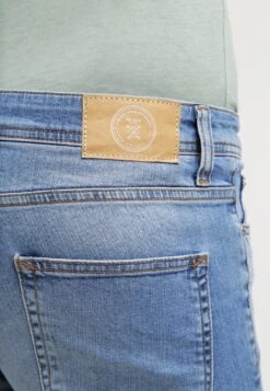 Pier One Jeans Slim Fit - Light Blue Denim -Moderne Klaer 86616cf9595a4cd4a68ac3c4756a4ad3