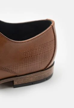 Pier One Leather - Snøresko - Cognac -Moderne Klaer 86cf8831039a463f8f9dd21992903ced