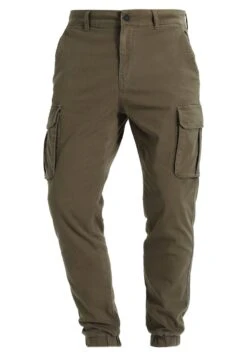 Pier One Cuffed Skinny Trouser- Cargobukse - Khaki -Moderne Klaer 8b5d9a7661e7447cbc122a53d9869344