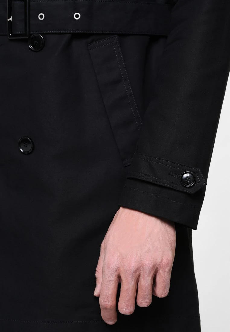 Pier One Trenchcoat - Black 7 Pier One Trenchcoat - Black - Bilde 5