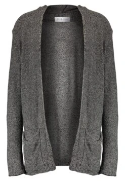 Pier One Cardigan - Light Grey/Black -Moderne Klaer 919786b817654055a6839aa74f1f8e1a