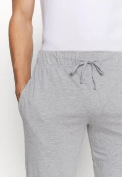 Pier One 2 Pack - Pyjamasbukse - Mottled Dark Grey/Mottled Grey -Moderne Klaer 929d35d0429945df8587870b42149ffc