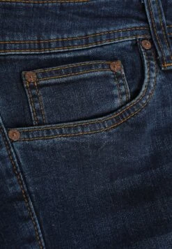 Pier One Jeans Slim Fit - Dark Blue Denim -Moderne Klaer 9832ee86e7b2424ca4a173a36ae6e237