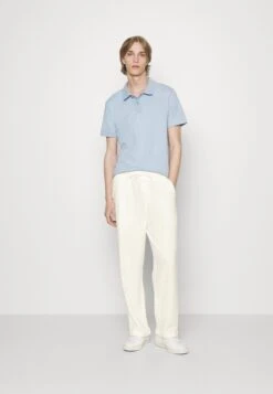 Pier One Drawcord Trousers Linen Blend - Bukse - White -Moderne Klaer a561359c7bc84cdfba9f6041666ec978