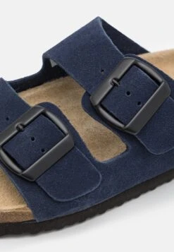 Pier One Leather Unisex - Tøfler - Dark Blue -Moderne Klaer a5a88158e25a4eb4b3e59dc262861c25