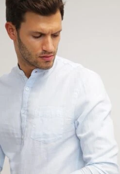 Pier One Skjorte - Light Blue -Moderne Klaer ae78597da4294b1ca029e592ff59a911