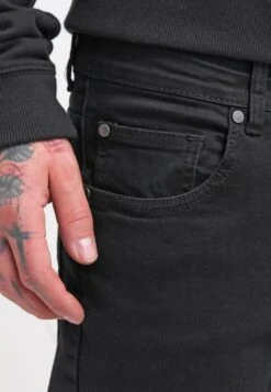 Pier One Jeans Slim Fit - Black 11 Pier One Jeans Slim Fit - Black -Moderne Klaer b48cc12fb4034b93a48fd865da8856f2