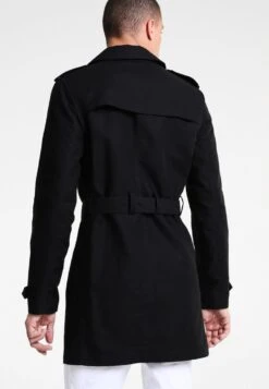 Pier One Trenchcoat - Black 10 Pier One Trenchcoat - Black -Moderne Klaer b5078c2122bd4e41a79beda6055dff80