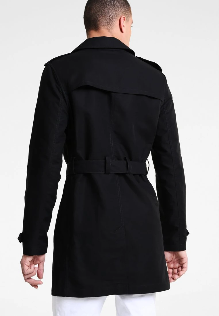 Pier One Trenchcoat - Black 5 Pier One Trenchcoat - Black - Bilde 3